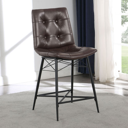 Counter Height Stools &amp; Padded Seat (Set of 2)