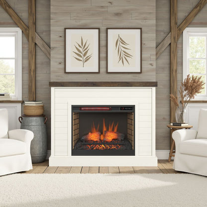 Washington - 48&quot; Fireplace With Mantel