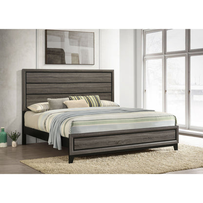 Carina - Eastern King Bed - Oak