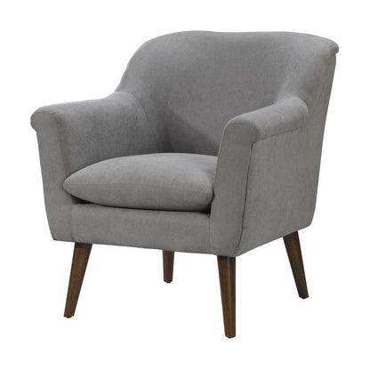 Shelby - Oversized Armchair - Gray - Fabric