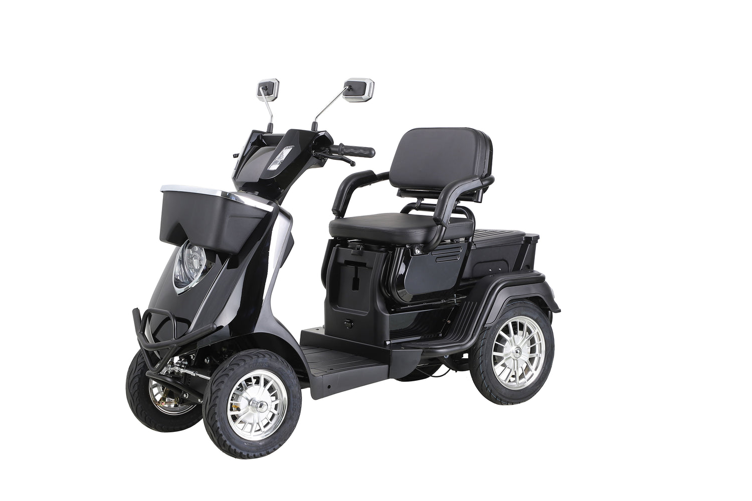 Heavy Duty 4 Wheel Mobility Scooters For Seniors &amp; Adults 500 Lbs Capacity