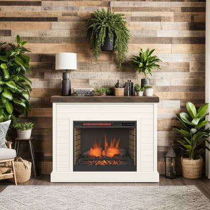 Washington - 48&quot; Fireplace With Mantel