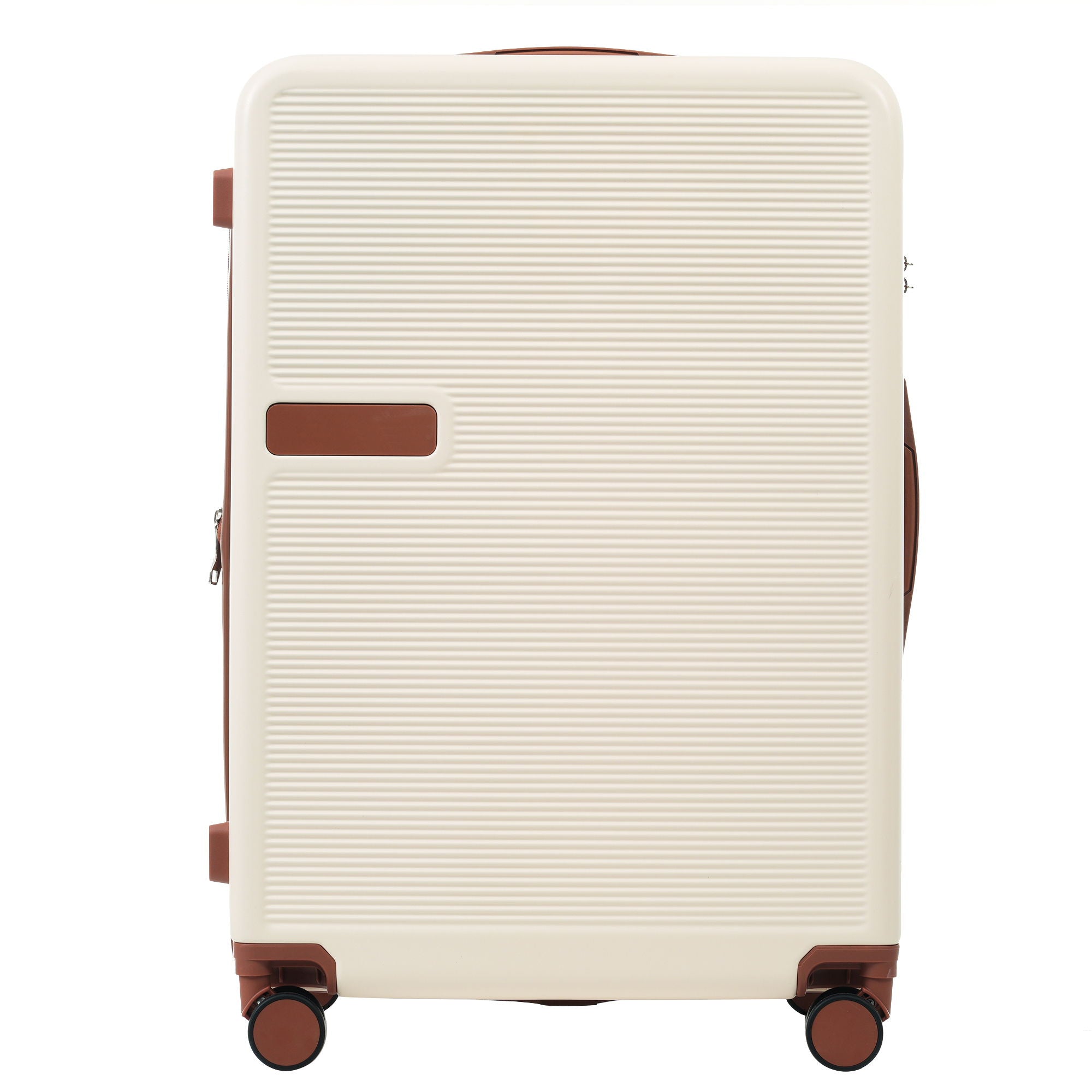 Hardshell Luggage Sets 3 Pieces Contrast Color Suitcase With Spinner Wheels And Tsa Lock 20&quot; 24&quot; 28&quot; Available