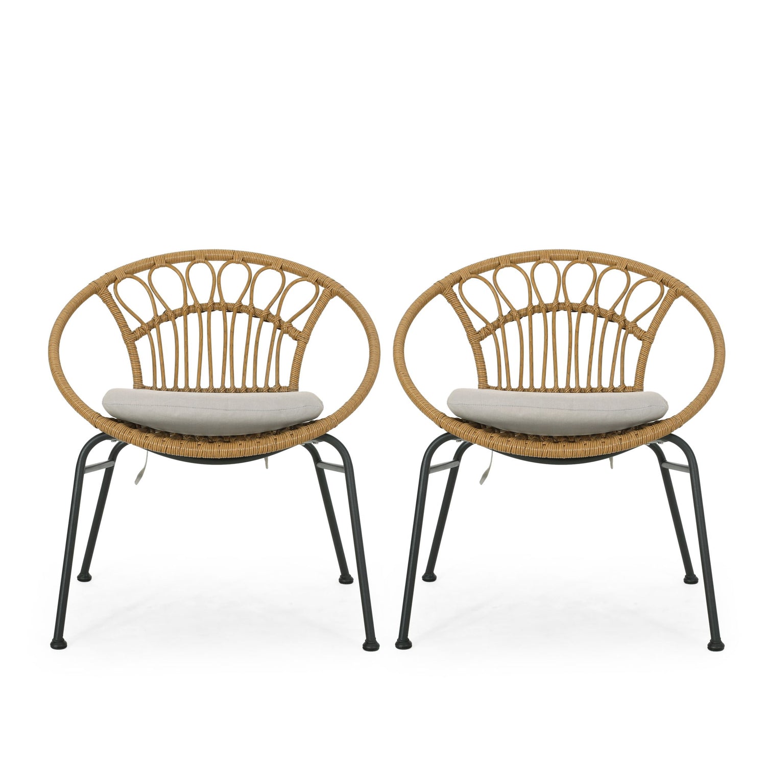 Banya - Chair (Set of 2) - Light Brown