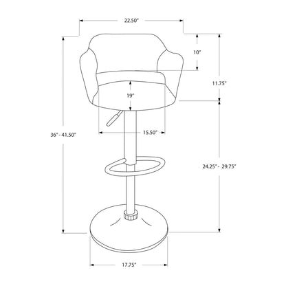 Swivel Stool Bar Height, Adjustable Versatile Seating, Contemporary &amp; Modern