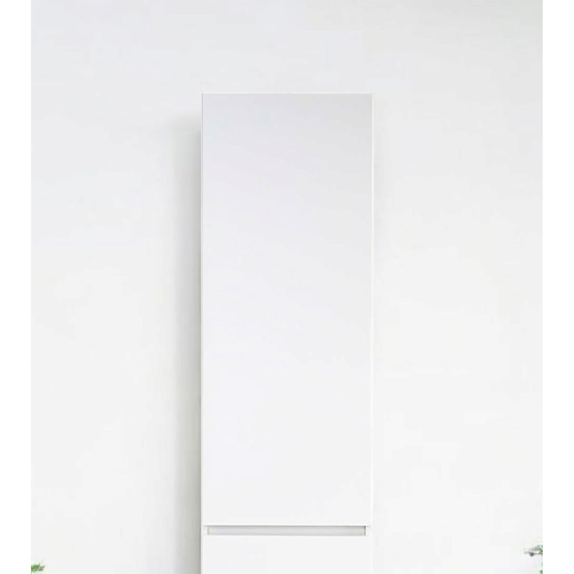Elise - Slim Modular Wood Closet Cabinet With Drawers In Durable Melamine And Wood 71&quot; Height - White