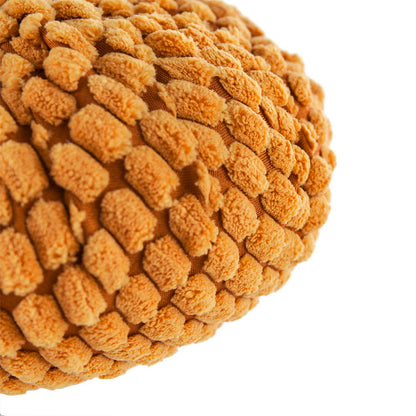 Chenille Weighted Pumpkin Ornament Decor For Holiday Harvest Festival Fall Festival &amp; Thanksgiving