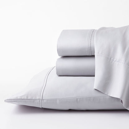 Sheet Set Luxurious Supima Cotton, Wrinkle Resistant, Breathable, With 2 Ghostgrip Band