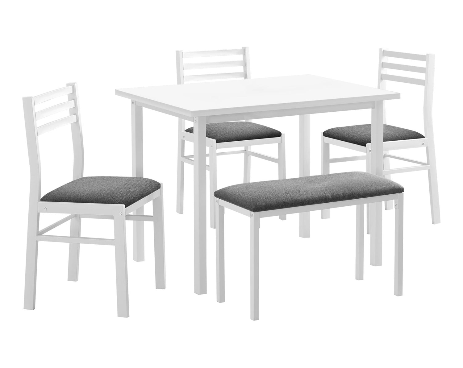 Dining Set, 5 Pieces Set, Rectangular, Small, Contemporary &amp; Modern