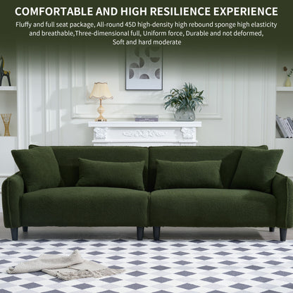 Teddy Velvet Sofa, Soft &amp; Comfortable