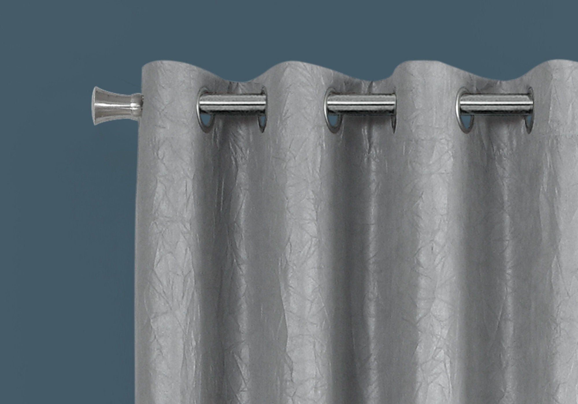 2 Pieces Set, Curtain Panel, Room Darkening, Grommet, Contemporary &amp; Modern