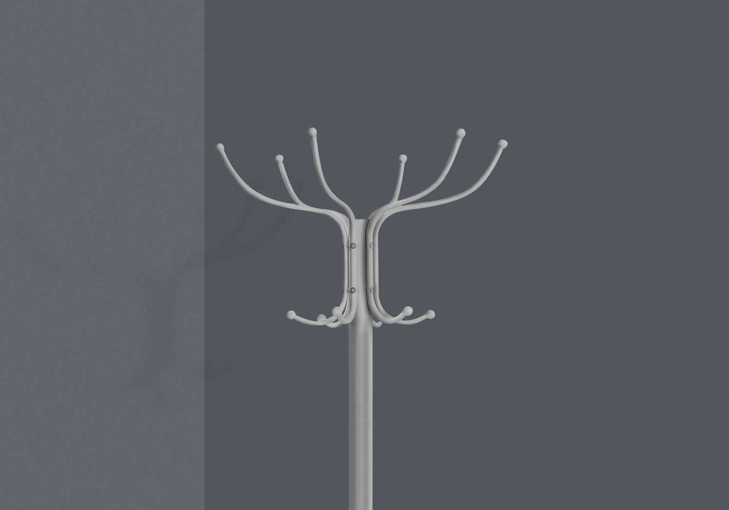Coat Rack, Hall Tree, Free Standing, 12 Hooks, Entryway, 70&quot;H, Umbrella Holder, Contemporary &amp; Modern