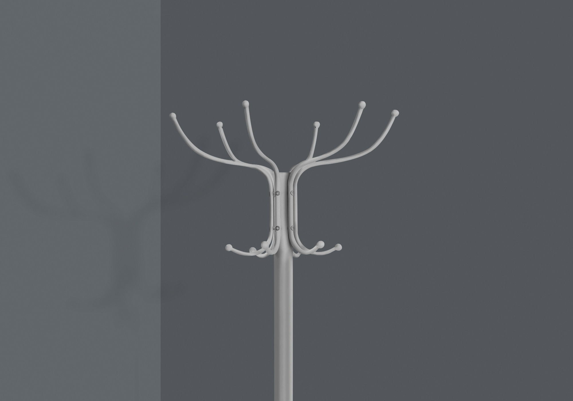 Coat Rack, Hall Tree, Free Standing, 12 Hooks, Entryway, 70&quot;H, Umbrella Holder, Contemporary &amp; Modern
