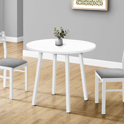 3 Pieces Dining Table Set, Small, Drop Leaf, Contemporary &amp; Modern