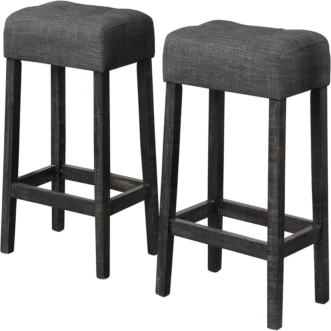 Transitional Backless Counter Stool (Set of 2)