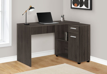 Computer Desk, Home Office, Corner, Storage Drawers, L Shape, Contemporary &amp; Modern