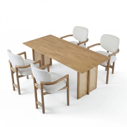 5 Piece Indoor Dining Set, Table &amp; 4 Chairs