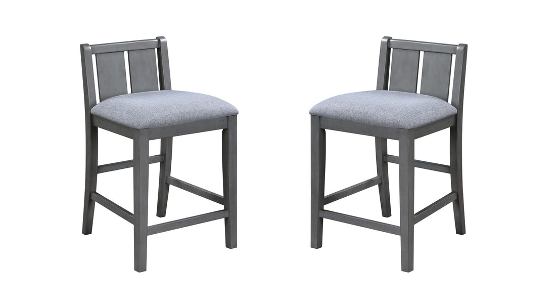 Graham - 20&quot; Upholstered Seat Counter Height Chair (Set of 2)