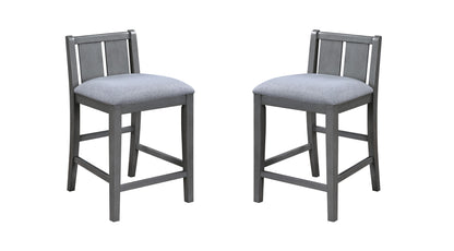 Graham - 20&quot; Upholstered Seat Counter Height Chair (Set of 2)