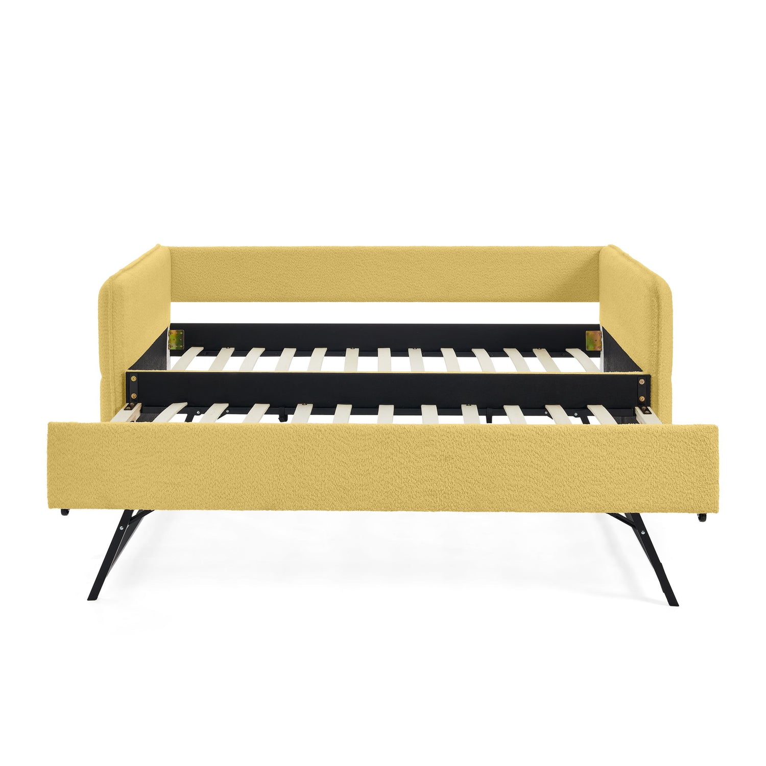Upholstered Daybed With Pop Up Trundle