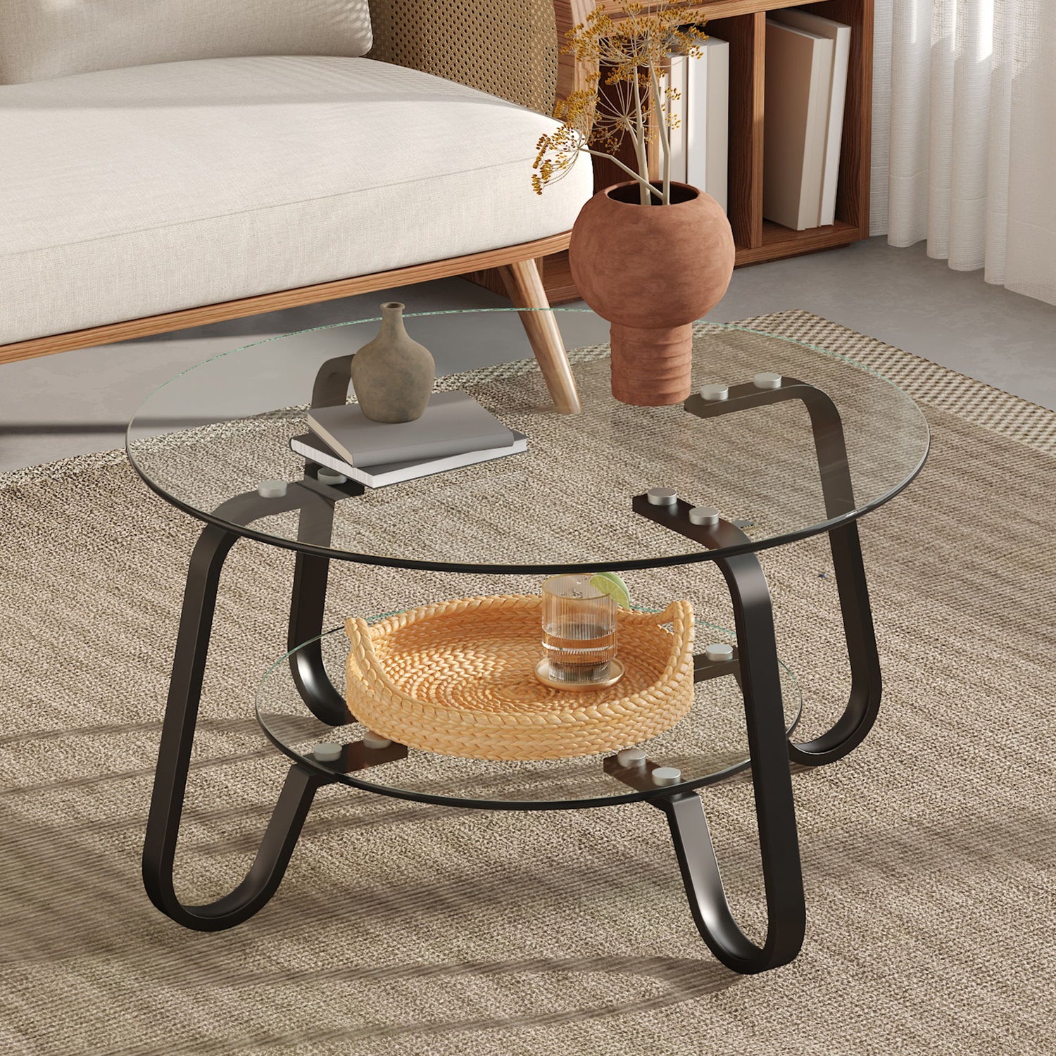 Double Layer Coffee Table