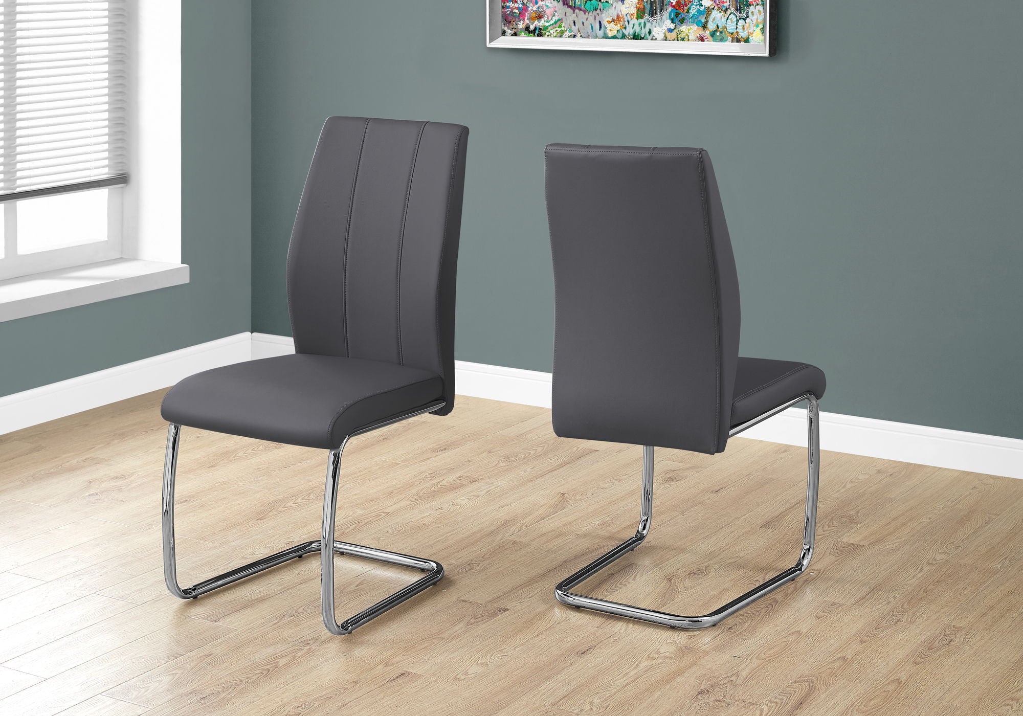 Dining Chair, Side Upholstered For Dining Room, Contemporary &amp; Modern (Set of 2)