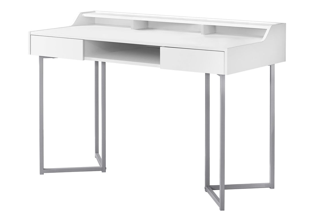 Computer Desk For Home Office, Ample Storage, Contemporary &amp; Modern