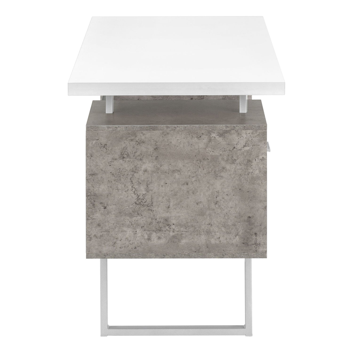 Computer Desk For Home Office, Laptop, Left, Right Set - Up, Storage Drawers, Contemporary &amp; Modern