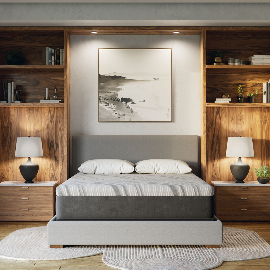 Bib Nl - 12&quot; Pro Gel Hybrid Medium Mattress