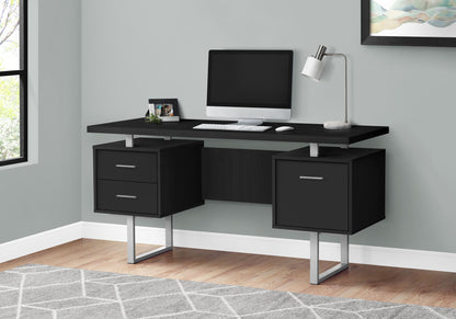 Computer Desk For Home Office, Laptop, Left, Right Set - Up, Storage Drawers, Contemporary &amp; Modern