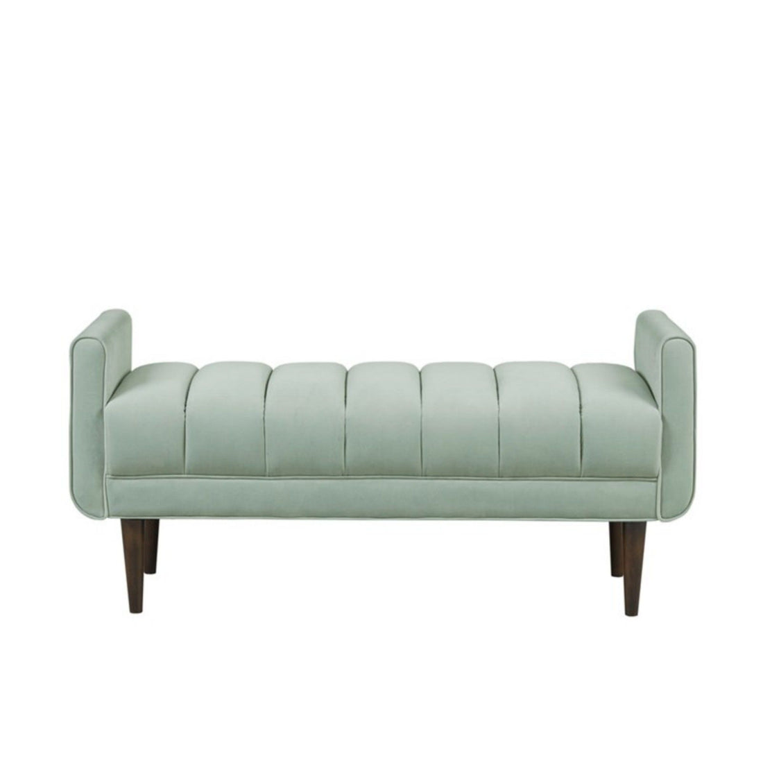 Linea - Upholstered Accent Bench - Seafoam