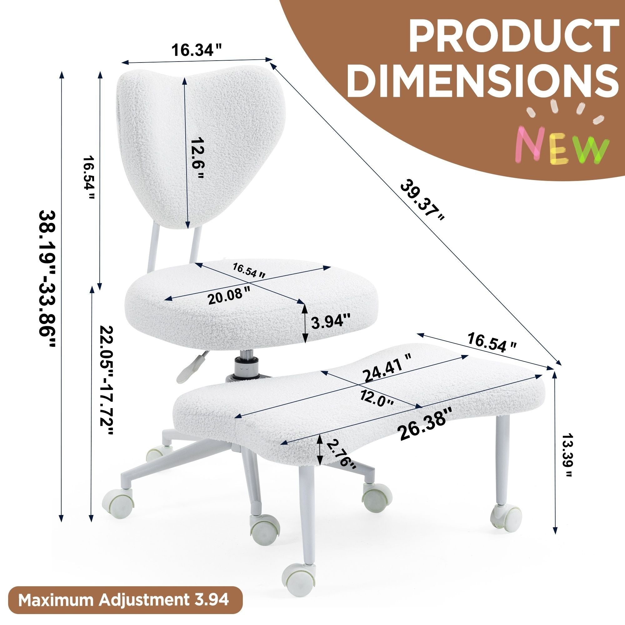 Multifunctional Ergonomic Meditation &amp; Yoga Chair