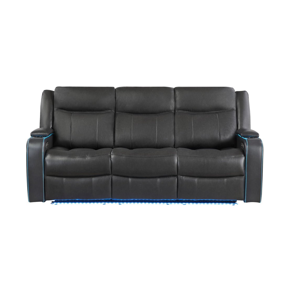 Blanca - Power Reclining Set With LED Lights, USB And Built In Speakers