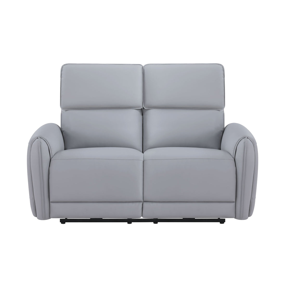 Jeromie - Power Motion Loveseat With USB Port - Gray