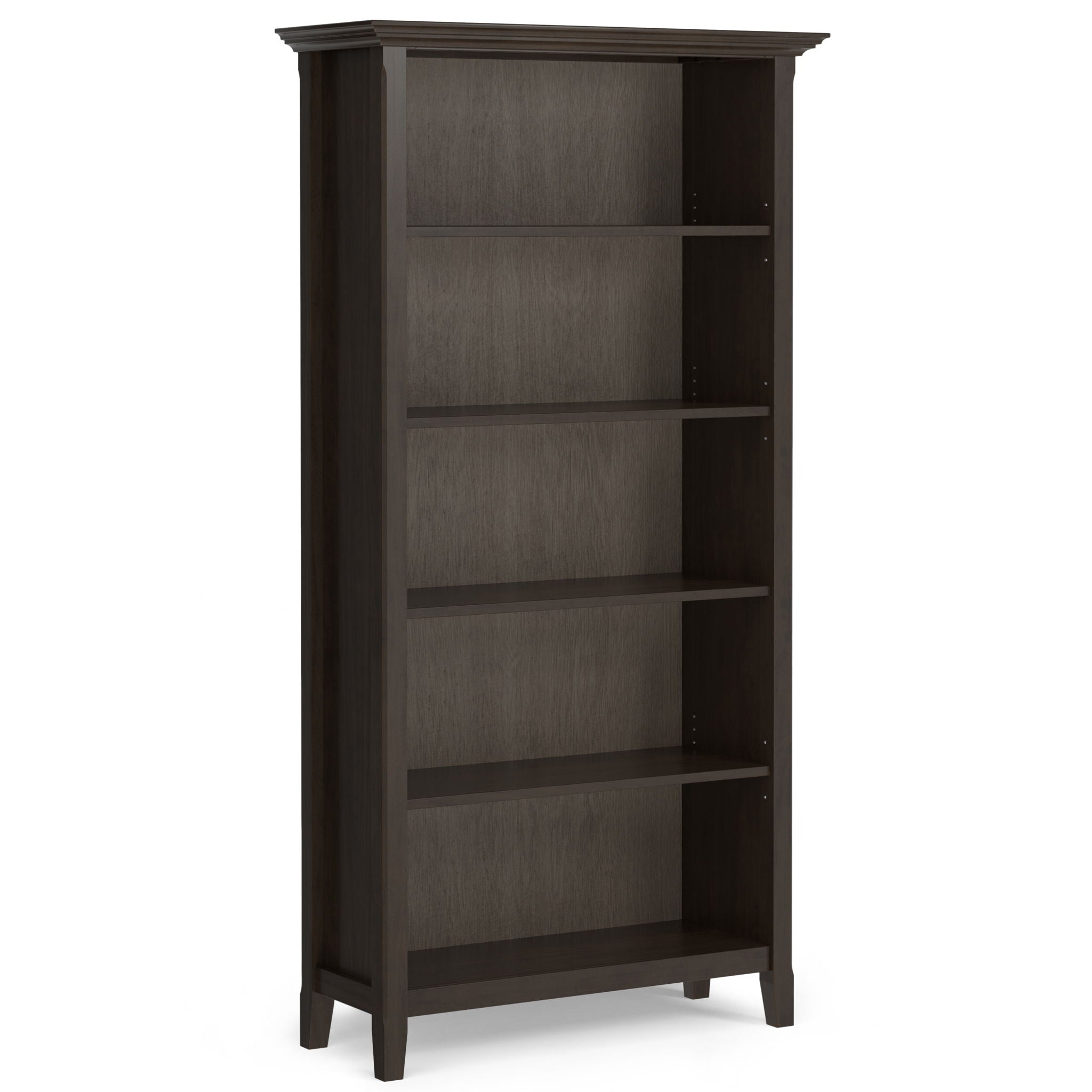 Amherst - 5 Shelf Bookcase, Handcrafted