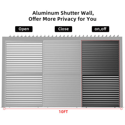 Louver Grille Frame &amp; Louvers