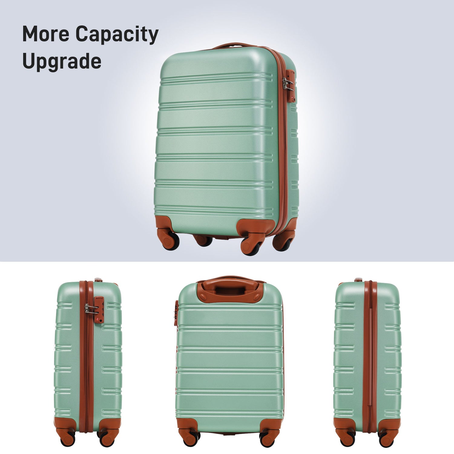 Hardshell Luggage Sets 20&quot; / Bag Spinner Suitcase With Tsa Lock Lightweight