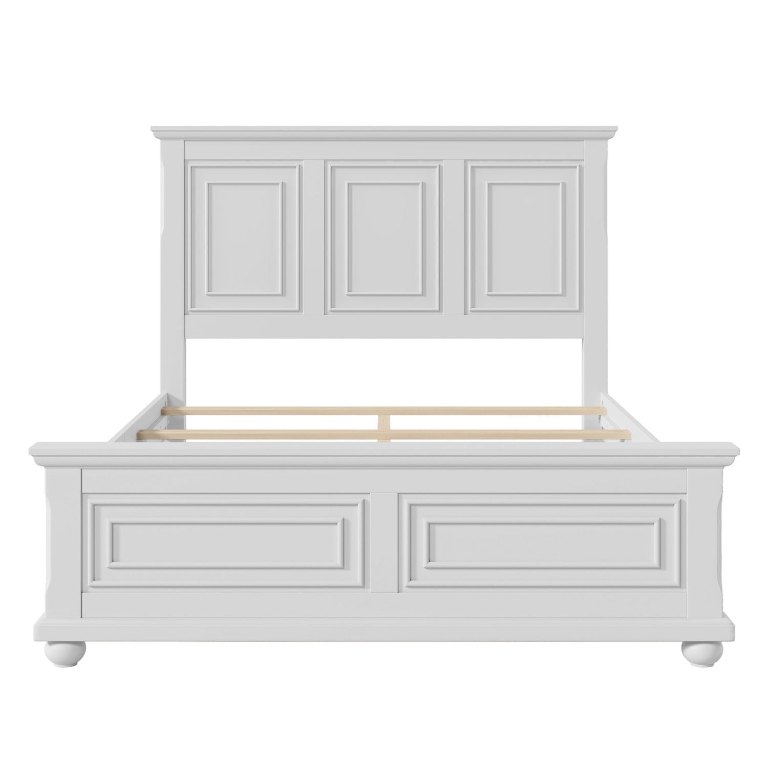 Vintage Tall Headboard Bed