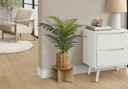 24&quot; Tall, Artificial Plant, Palm, Indoor, Faux, Fake, Table, Floor, Greenery, Potted, Real Touch, Decorative - Green / Beige