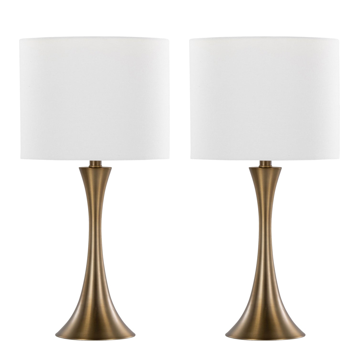Lenuxe - Contemporary &amp; Modern Design Table Lamp (Set of 2)