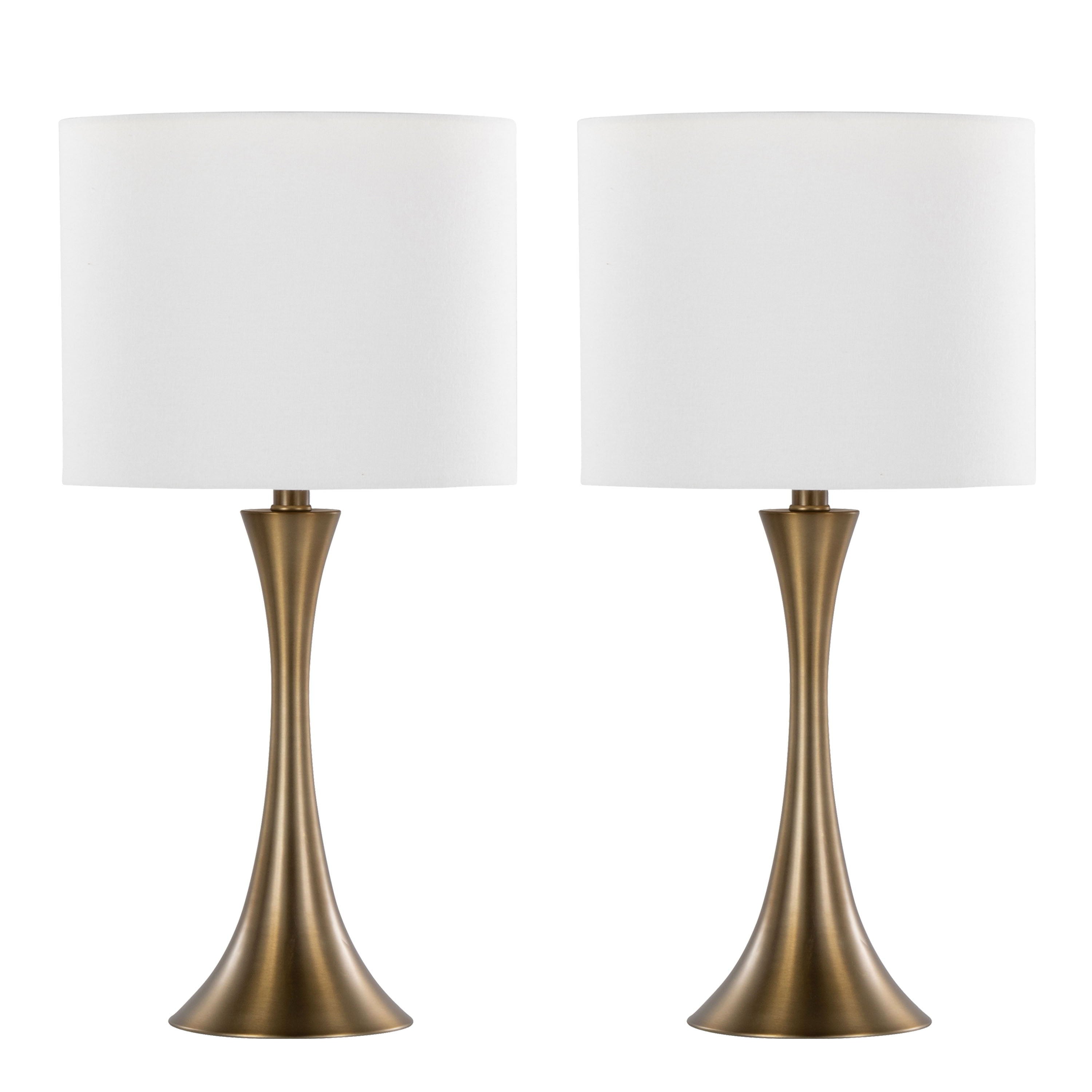Lenuxe - Contemporary &amp; Modern Design Table Lamp (Set of 2)