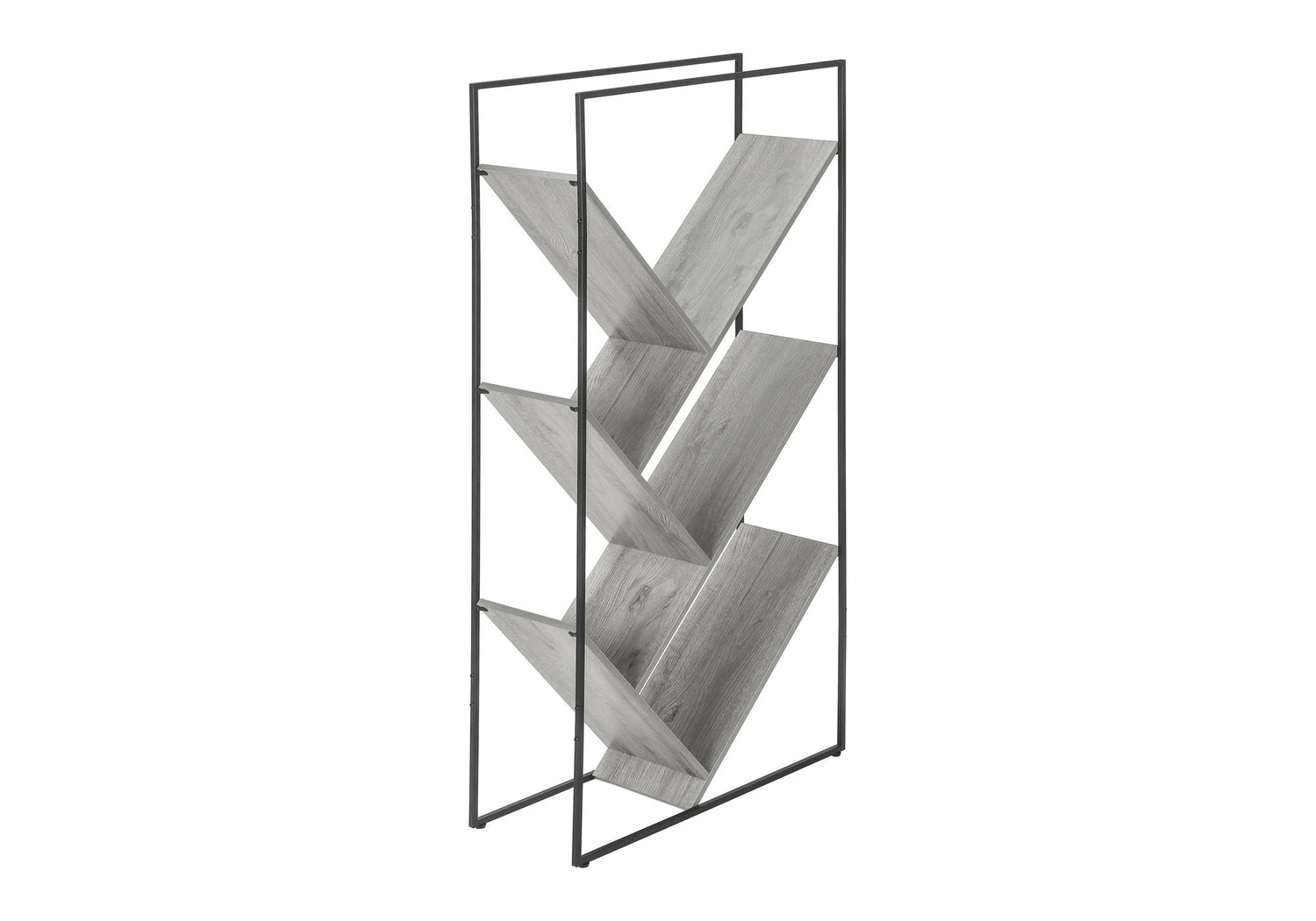 Bookshelf, Bookcase, Etagere, 3 Tier, Office, Contemporary &amp; Modern