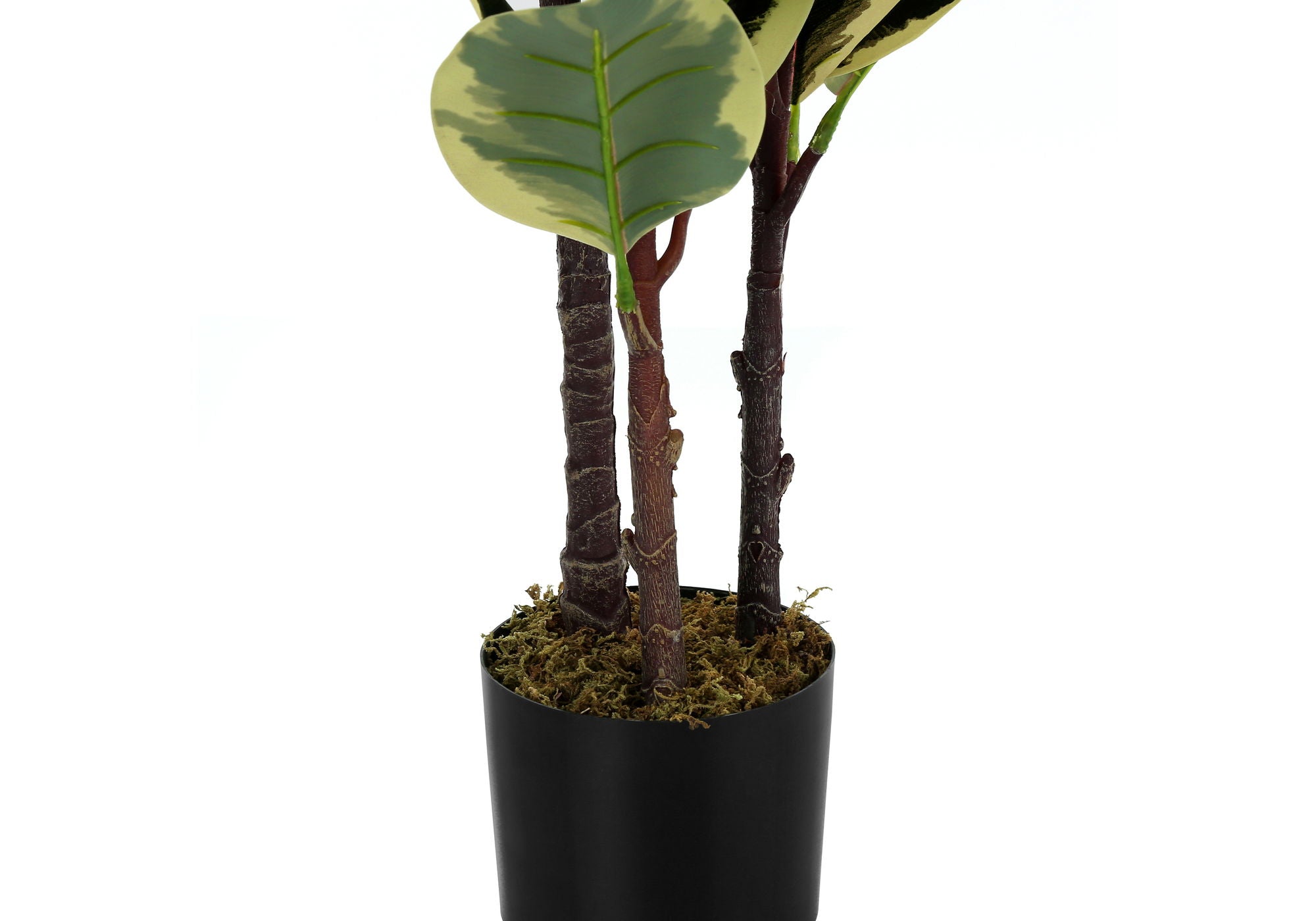 47&quot; Tall, Artificial Plant, Oak Tree, Indoor, Faux, Fake, Floor, Greenery, Potted, Real Touch, Decorative - Green / Black