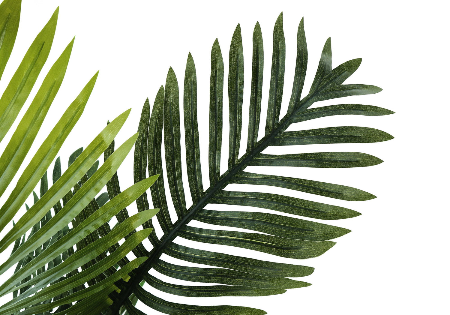 24&quot; Tall, Artificial Plant, Palm, Indoor, Faux, Fake, Table, Floor, Greenery, Potted, Real Touch, Decorative - Green / Beige