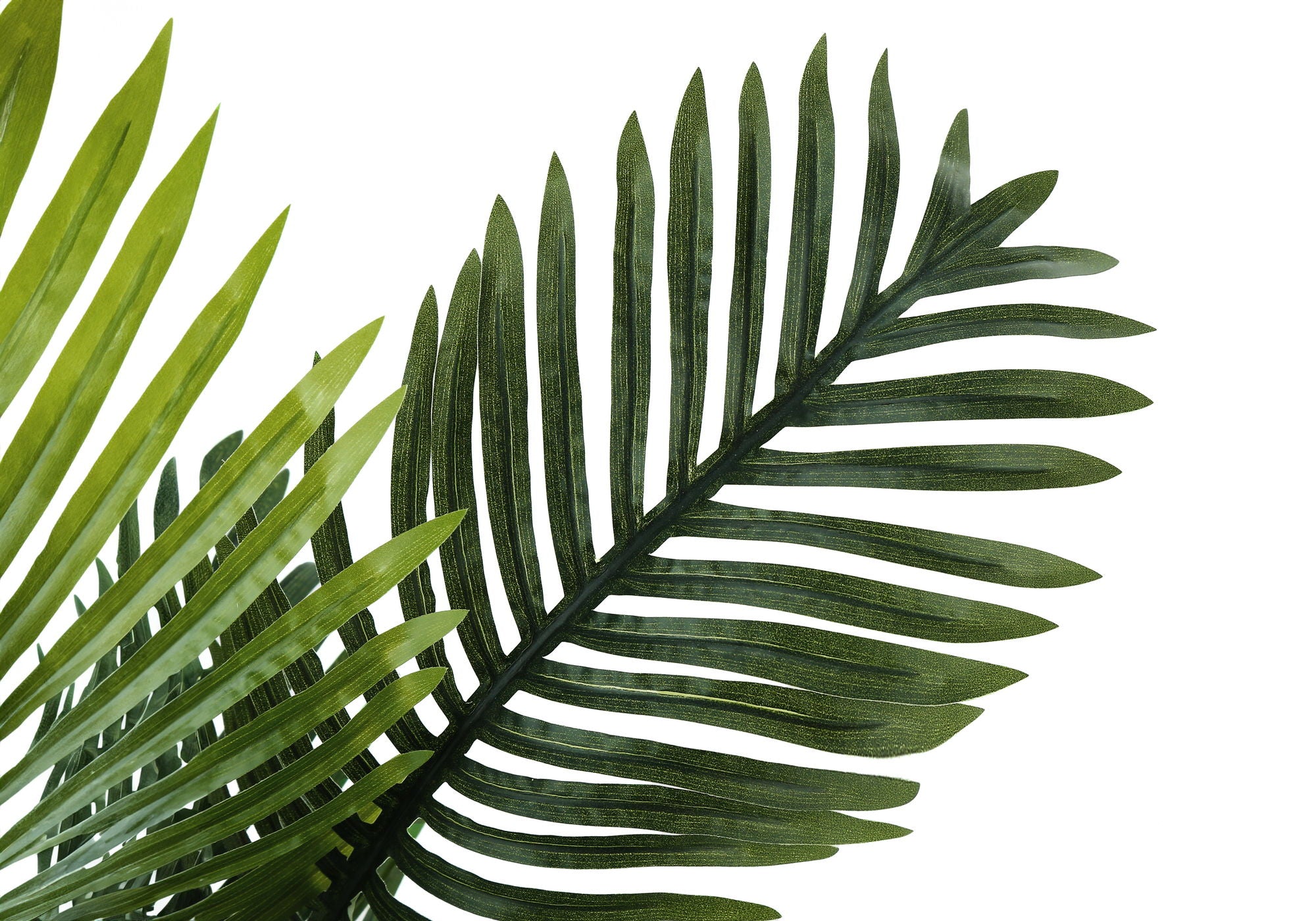24&quot; Tall, Artificial Plant, Palm, Indoor, Faux, Fake, Table, Floor, Greenery, Potted, Real Touch, Decorative - Green / Beige