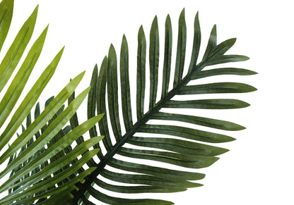 24&quot; Tall, Artificial Plant, Palm, Indoor, Faux, Fake, Table, Floor, Greenery, Potted, Real Touch, Decorative - Green / Beige