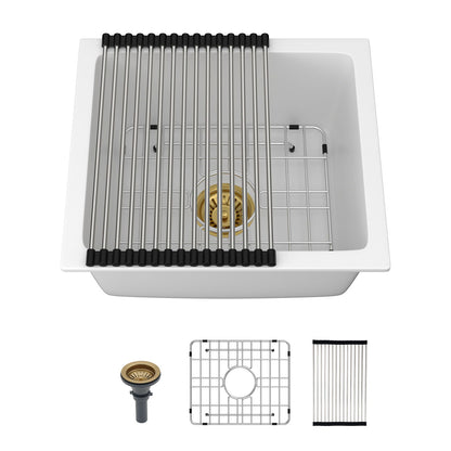 Modern Quartz Kitchen Sink Undermount Granite Composite