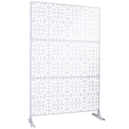 Outdoor &amp; Indoor Metal Freestanding Decorative Privacy Screen