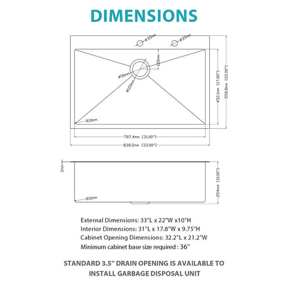 Drop-In Kitchen Sink With Pull-Out Faucet And Soap Dispenser