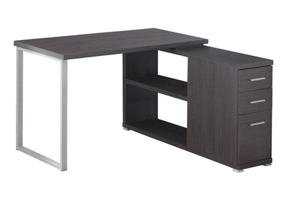 Computer Desk, Home Office, Corner, Left, Right Set - Up, Storage Drawers, L Shape, Laptop, And Contemporary &amp; Modern